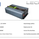 12V 1000W Pure Sine Wave Inverter